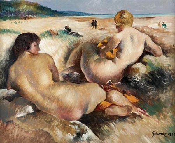 Two Nudes - view 1