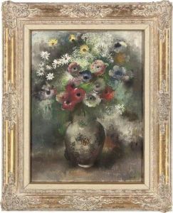 Vase De Fleurs by Paul-Elie Gernez