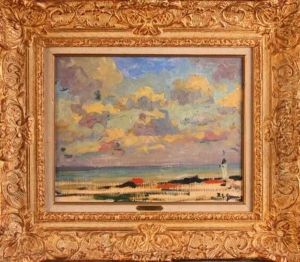 Sur La Plage by Paul-Elie Gernez