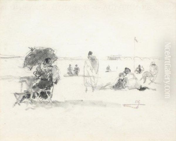Scene De Plage - view 1