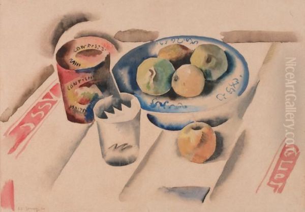 Le Compotier Et Le Pot De Confiture - view 1