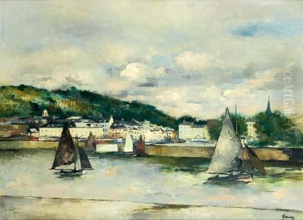 L'entree Du Port A Honfleur - view 1