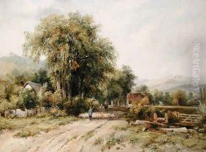 Bringing Home the Flock by Frederick Waters Watts