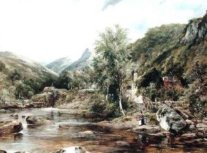 Pandy Mill, Bettys-y-Coed by Frederick Waters Watts