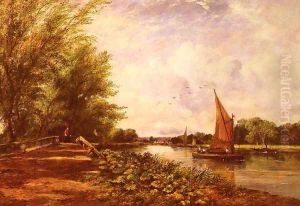 The Riverbank by Frederick Waters Watts