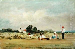 Haymakers Resting by Frederick Waters Watts
