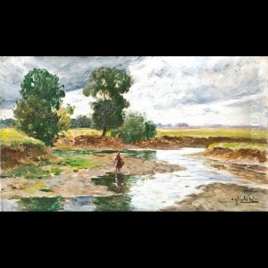 Paesaggio Con Figura Paesaggio Con Figura