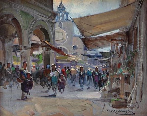 Il Mercato Del Cabene Di Ponte Di Rialto A Venezia - view 1