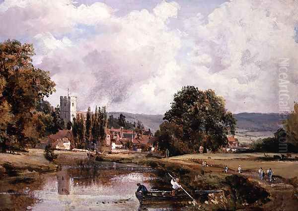 On the Medway, Aylesford, Kent - view 1