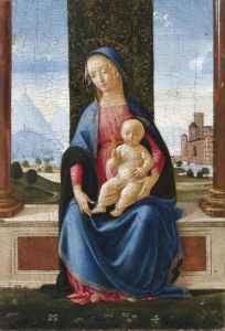 Madonna Col Bambino by Ghirlandaio Domenico
