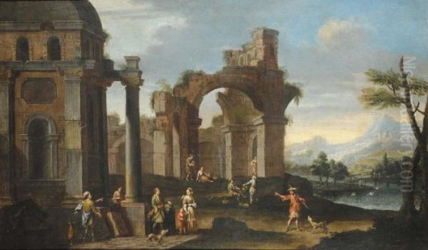 Paesaggi Con Rovine E Personaggi - view 1