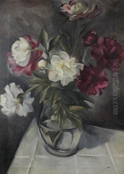 Still Life With Peonies - view 1