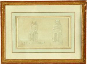 Egypt Monuments by Sanford Robinson Gifford
