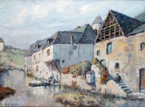Village De Bourgogne by Ludovic Gignoux