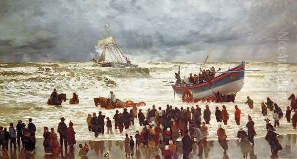 The Lifeboat, 1873 - view 1