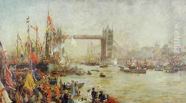 Opening of Tower Bridge, 1894 - view 1
