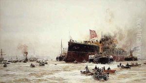 Birth of a Titan, 1890 by William Lionel Wyllie