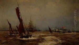 Commerce and Sea Power, 1898 by William Lionel Wyllie