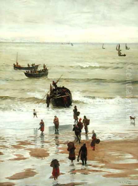 Fishing Boats Setting Out from Portel, 1872 - view 1