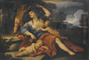 An Allegory Of Christian Charity by Luca Giordano