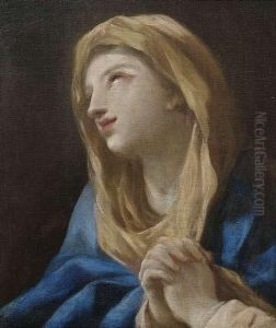 Die Madonna Im Gebet by Luca Giordano