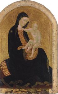 The Madonna Of Humility by Lorenzo Di Pietro Vecchietta