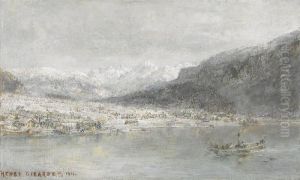 Lac De Brienz (ballenberg) by Henri Leopold Girardet
