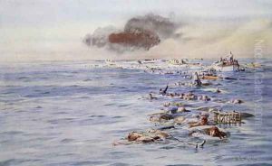 The Aftermath of the Lusitania by William Lionel Wyllie
