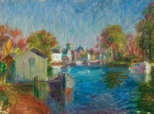 "brewster's Creek" by William Glackens