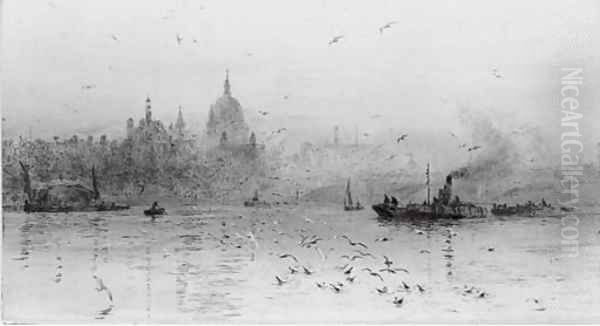 St. Paul's Cathedral from the Thames 2 - view 1