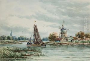 Dutch Scene by John Hamilton Glass