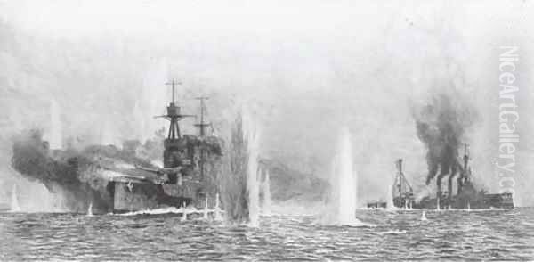 The Battle of Jutland - view 1