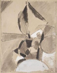 Sur Le Bateau De Picabia by Albert Gleizes
