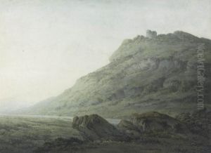 The Peak At Castleton, Derbyshire by John Glover