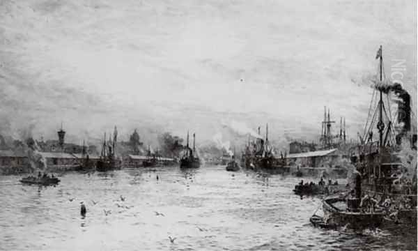 The Clyde at Govan - view 1