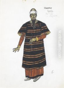 Costume Design For The Doctor From by Alexander Yakovlev. Golovin