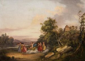 Trionfo D'amore by Francesco Gonin