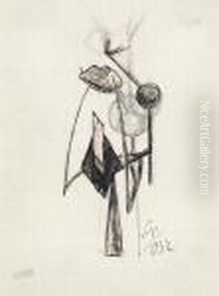 Personnage Abstraction (tete Etrange) - view 1
