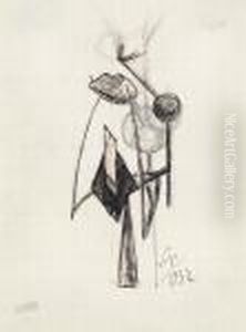 Personnage Abstraction (tete Etrange)
