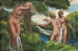 Trois Baigneuses