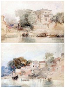 View Of Benares And One by Robert Gwelo Goodman