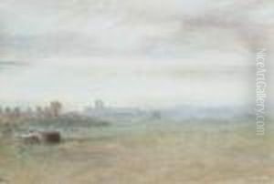 St Albans by Albert Goodwin
