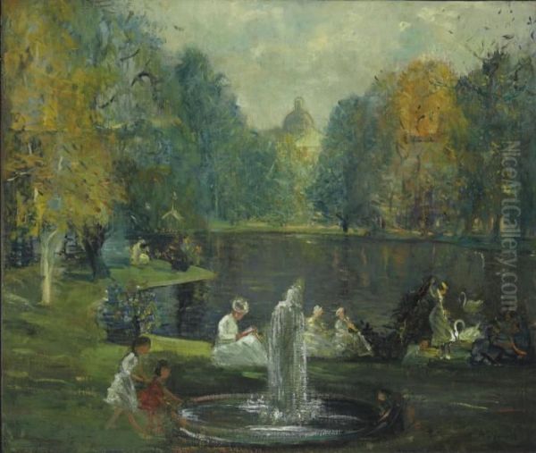 Frog Pond, Boston Public Garden - view 1