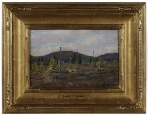 Western Plains Landscape by Philip Russell Goodwin