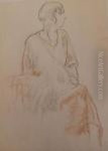 Femme A La Tete De Profil