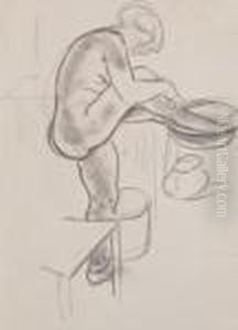 Femme A La Toilette