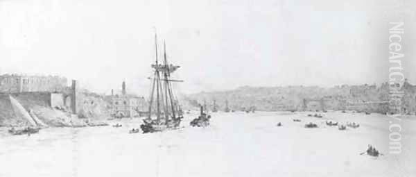 Towing into Grand Harbour, Valetta - view 1