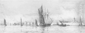 Towing out of Portsmouth harbour