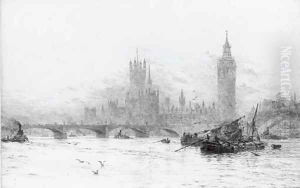 Westminster - Flood tide