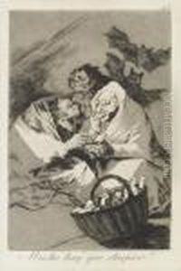 Two Plates From Los Caprichos by Francisco Goya Fuendetodos
